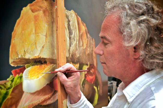 mega realistic oil paintings Tjalf Sparnaay